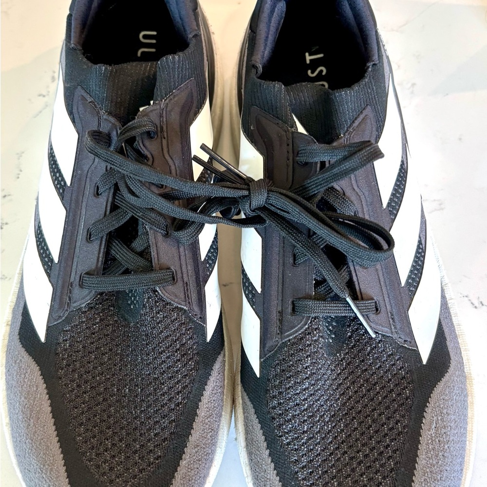 Adidas Ultraboost 5 Size 13. Black and White Running Shoes.